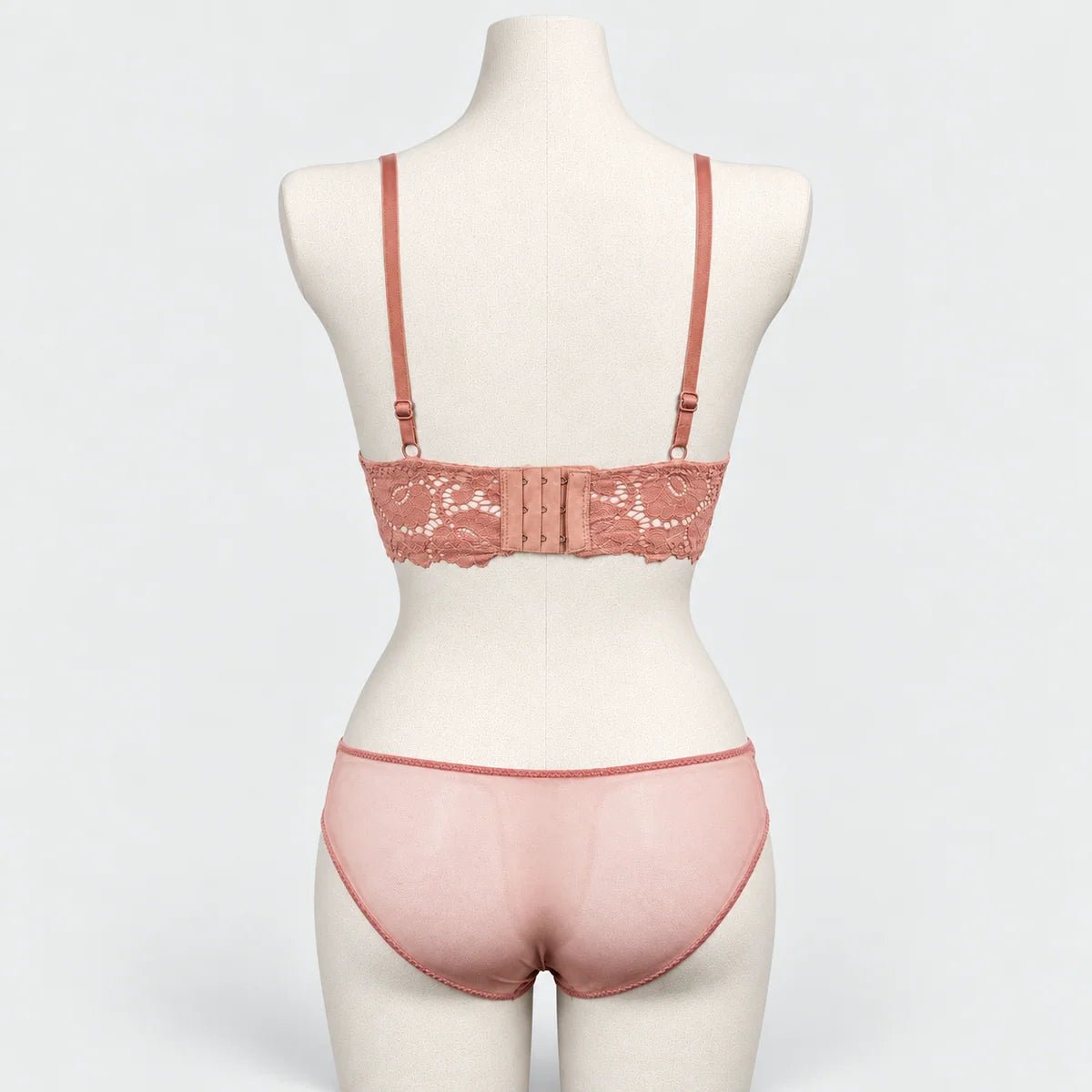 Bridal Floral Lace Soft Solid Breathable Wireless Bra