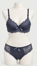 Premium Bridal Lace Bra and Panty Set with Light Foam Padding