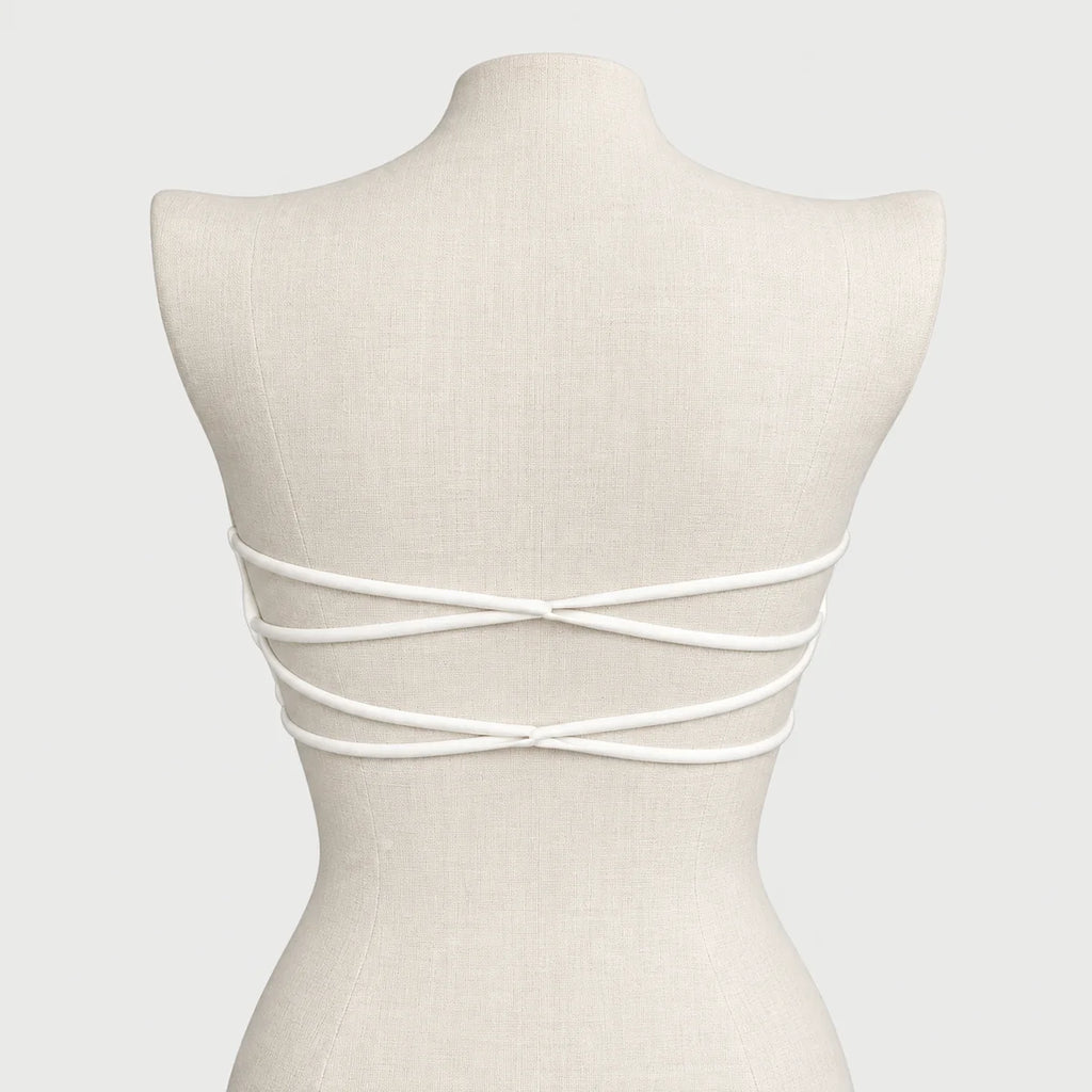 Strapless Wireless Padded Bra with Removable Pads
