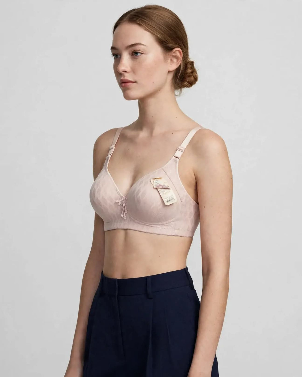 Pearl Drop Butterfly Bra