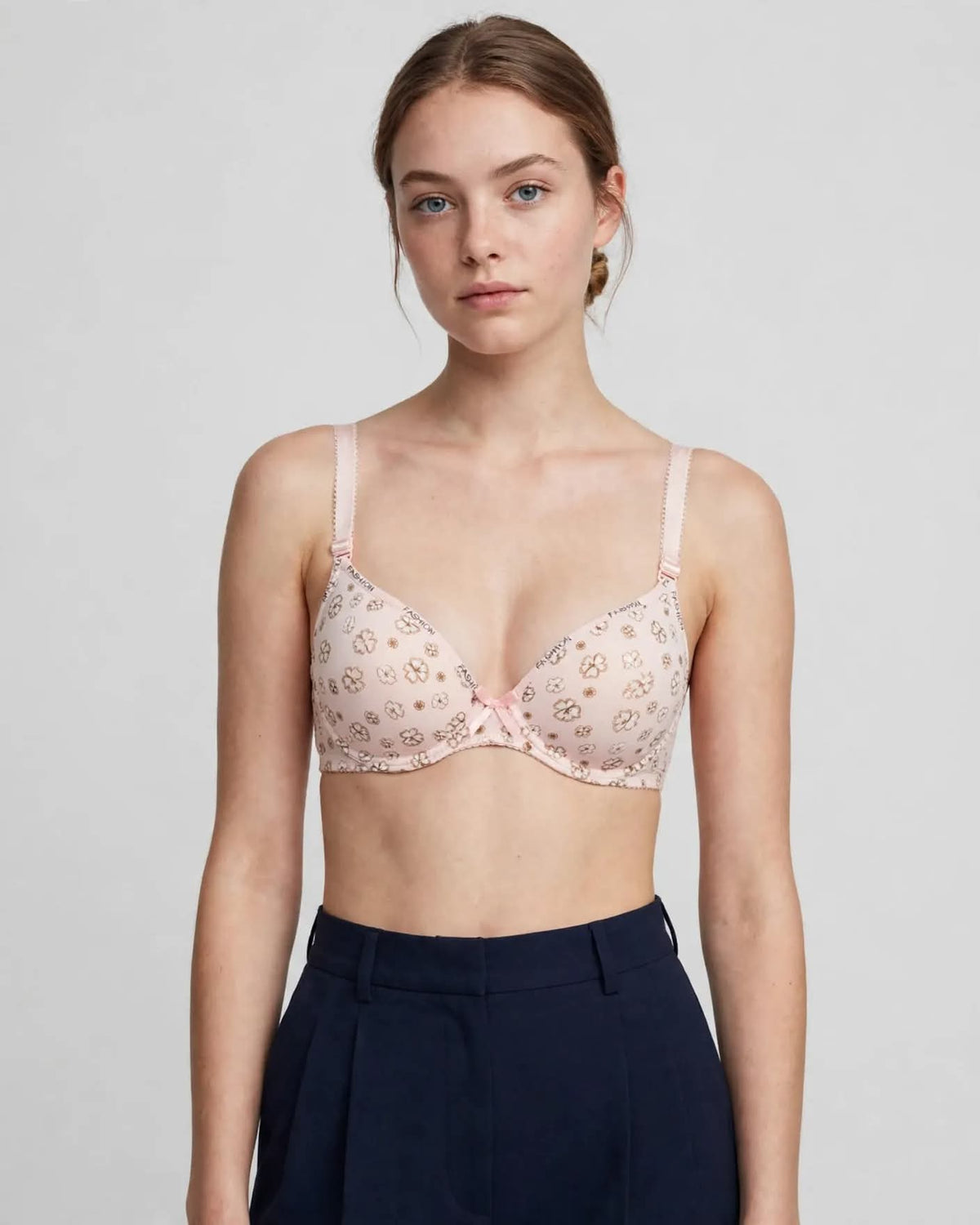 Women's Floral Print Bra
