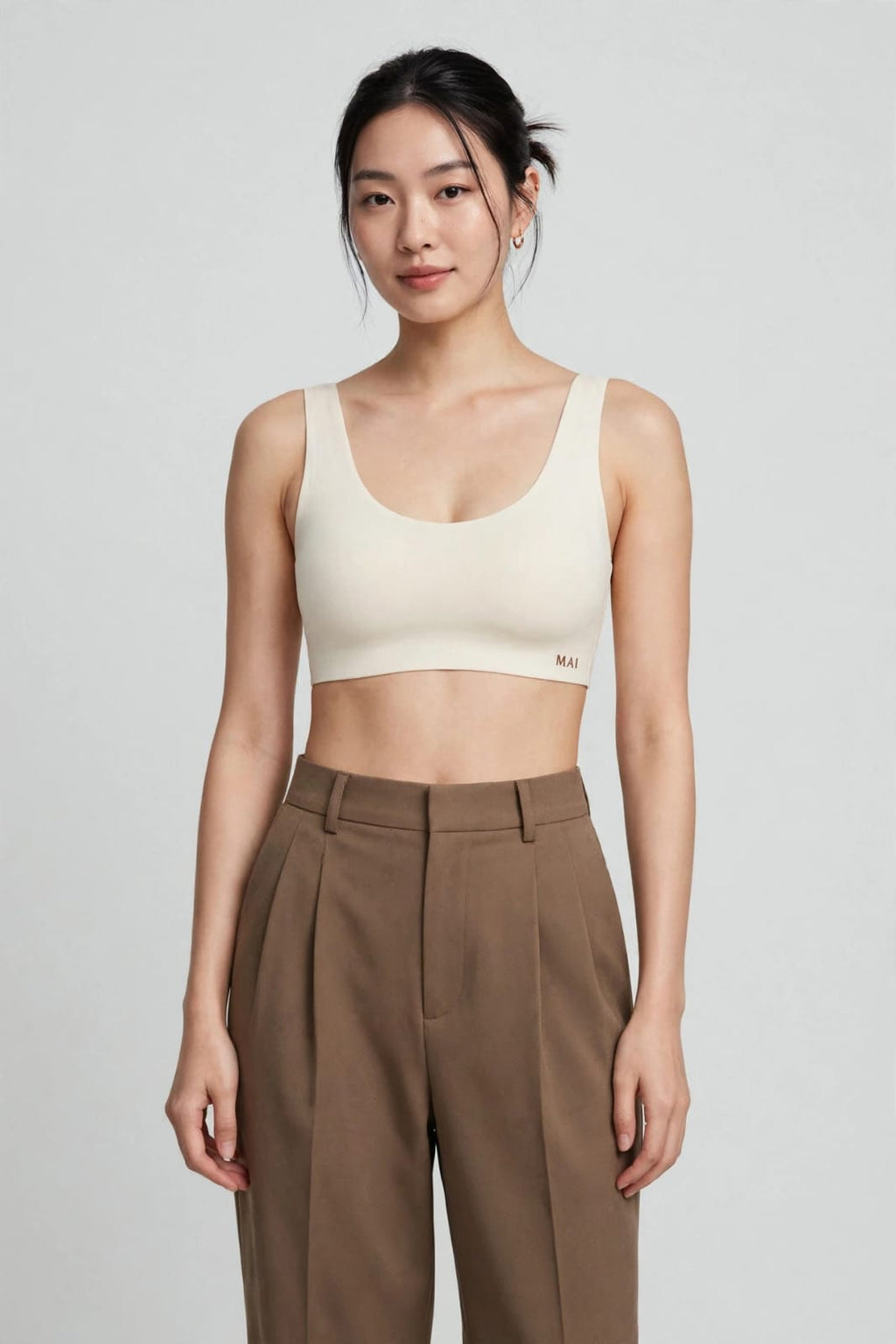 Café Noir Wide Strap Bralette